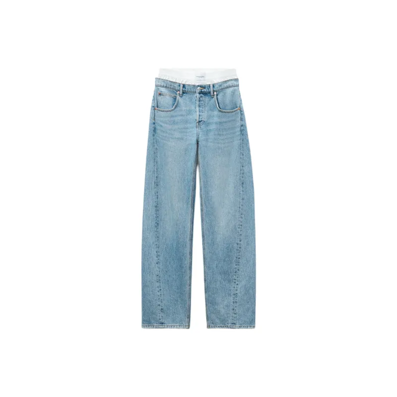 Alexander Wang Pre Styled Boxer Balloon Jeans-0