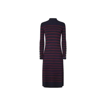 Pepe Jeans Long-Sleeved Dresses Women's Dark Blue