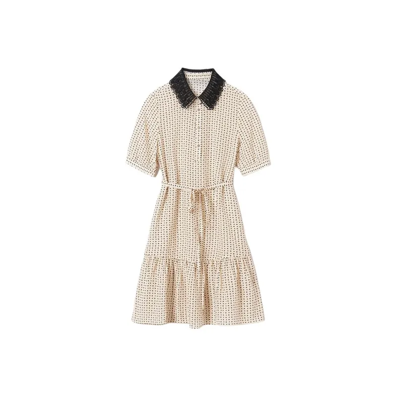 SNOWFORTE Short Sleeved Dresses Women's-0