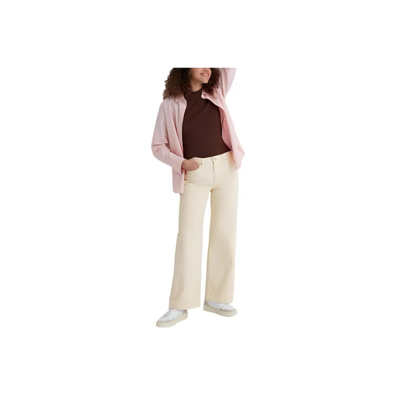 UNIQLO Jeans Women's Light Beige-0