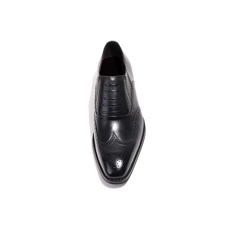 Bansley Men's Casual Shoes Men Low Top Black-2
