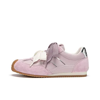 EXULL Q Slip Resistant, Abrasion Resistant, Breathable, Lightweight Low Top Casual Shoes Women's Taro Purple
