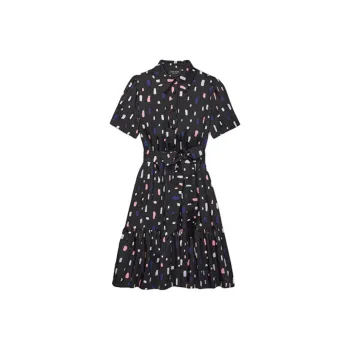 Kate Spade SS25 Short Sleeved Dresses Women's Black