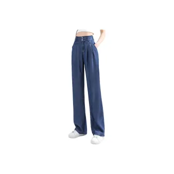 Mo Han Yi Mei Jeans Women's Dark Blue