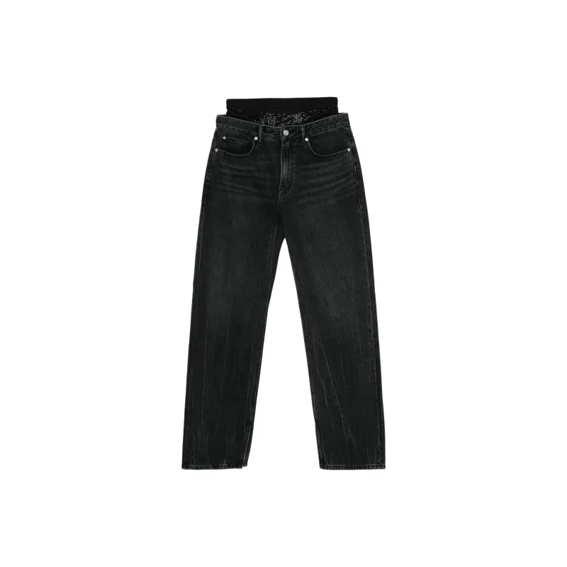Alexander Wang Layered Jeans-0