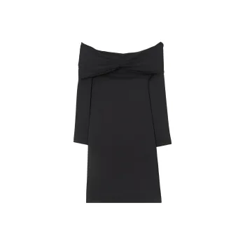 Burberry Gathered detail Off shoulder Midi Dress