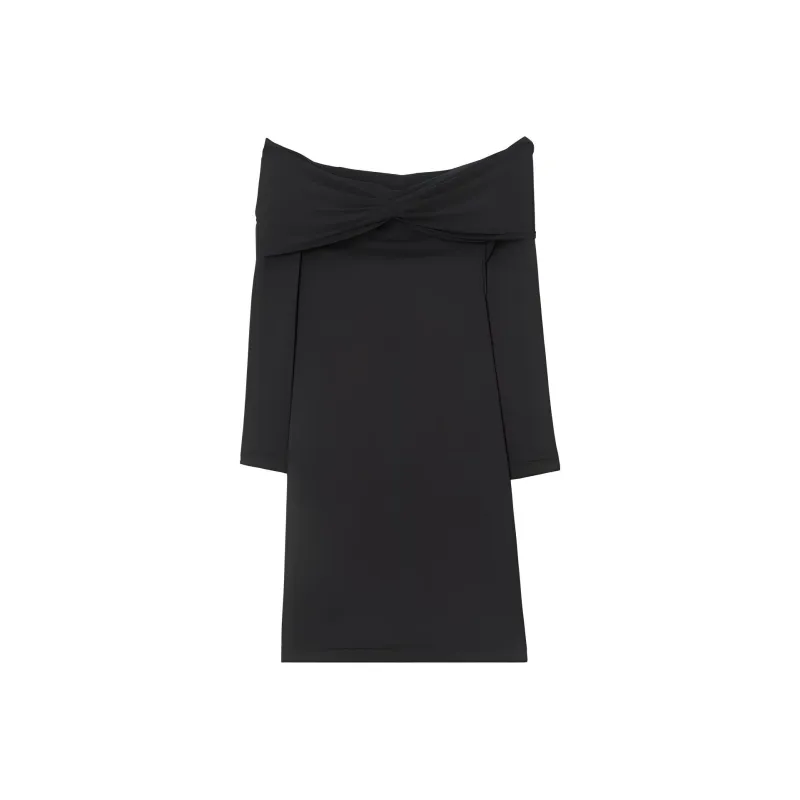 Burberry Gathered detail Off shoulder Midi Dress-0