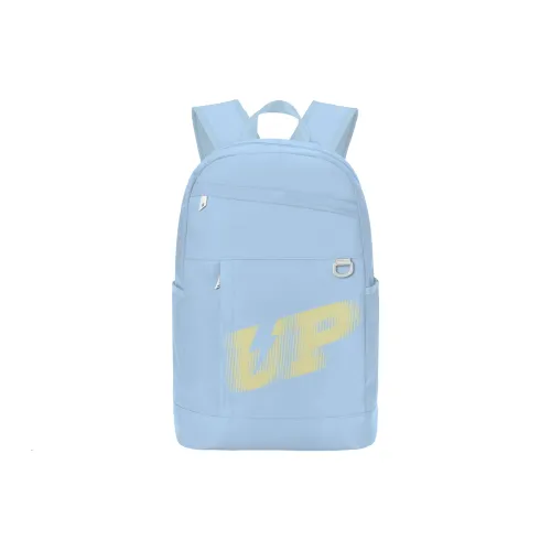 TURN UP Polyester Backpack Unisex Sky Blue
