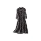 Black Sole Mori Style with Small Floral
