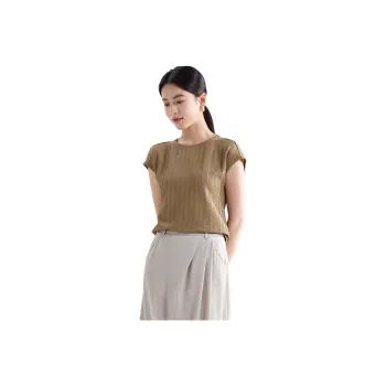 IHIMI T Shirts Women's Coffee