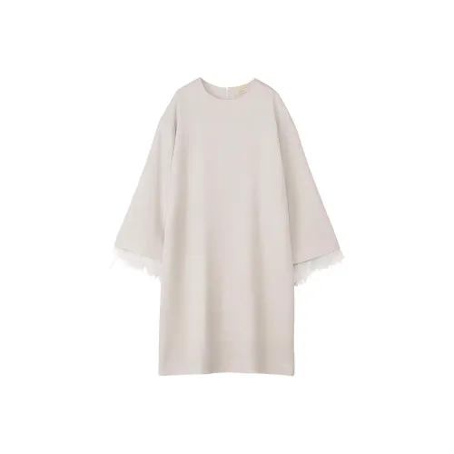 Onitsuka Tiger DRESS Long-Sleeved Dresses Women's White