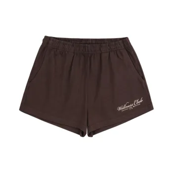 SPORTY & RICH 1800 Health Cotton Shorts