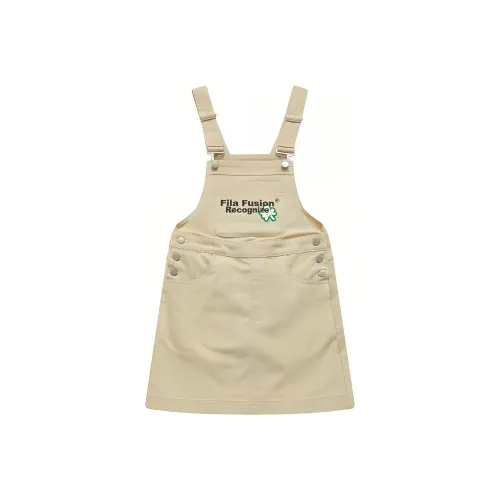 FILA FUSION Slip Dresses Women's Aromatic Apricot
