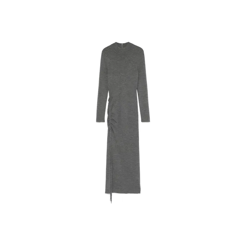 MICHAEL KORS FW24 Long Sleeved Dresses Women's Medium Gray-0