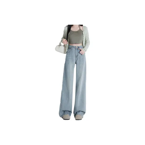 Enhanced Jeans Women's Light Blue