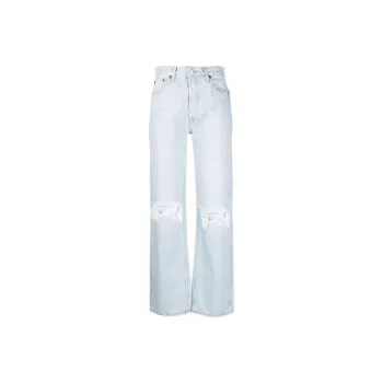 RE/DONE Distressed High Rise Jeans