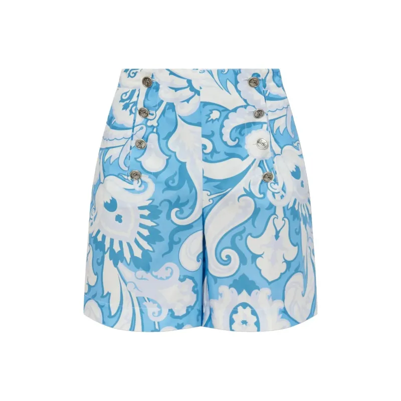 ETRO Paisley print Shorts-0