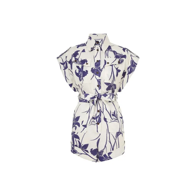 Zimmermann SS24 Jumpsuit Women's Ivory White-0