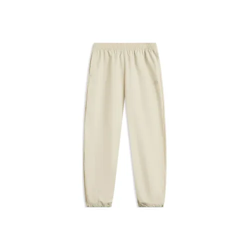 LiNing Sports Trend Series Knitted Sweatpants Women's Seashore Gray