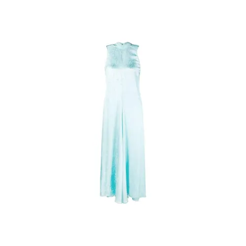 Forte Forte Check jacquard Attached scarf Midi Dress