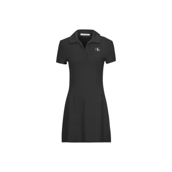 CALVIN KLEIN Short Sleeved Dress Women's Black