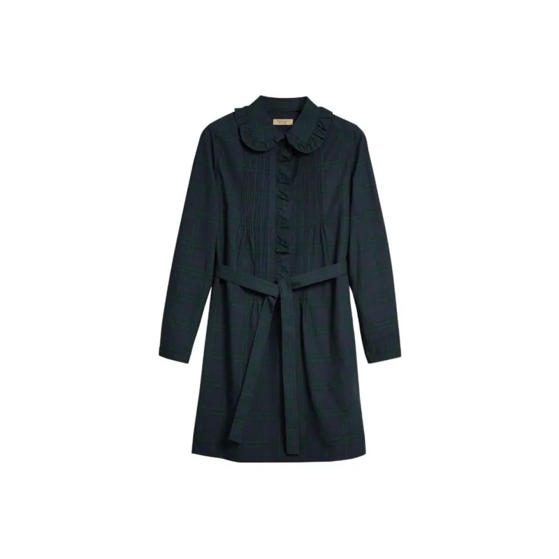 Burberry Long Sleeved Dress Women's Multicolor-0
