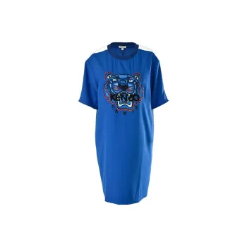 KENZO Short Sleeved Dresses Women's Blue