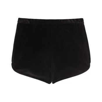 JIL SANDER High-waisted Velvet Mini Shorts