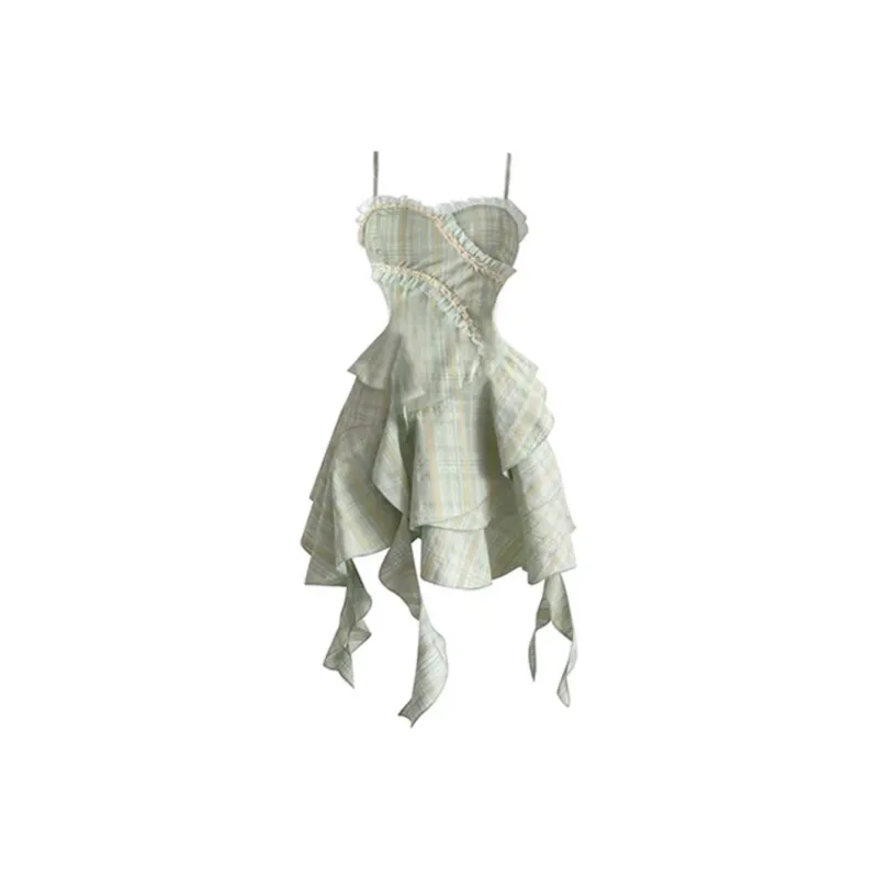 KUNZHUDAXIANG Slip Dress Women's-0