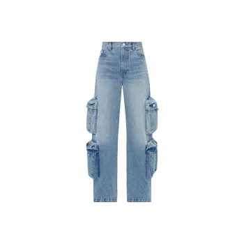 AMIRI Baggy Cargo Jeans 'Vintage Light Blue'