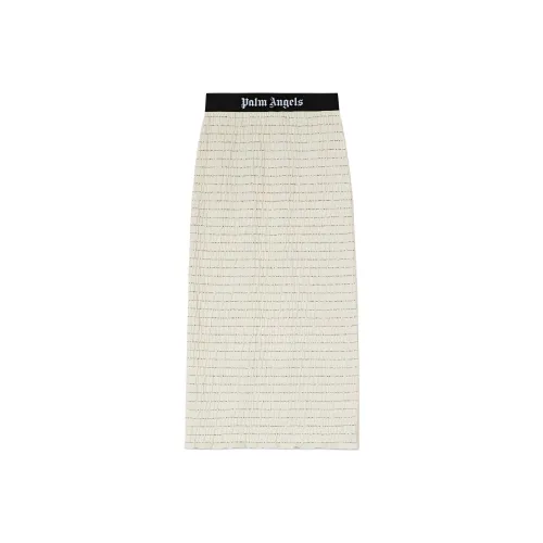PALM ANGELS Casual Long Skirts Women's White