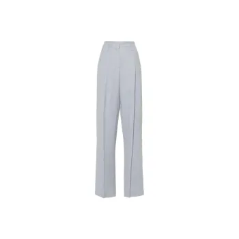 Brunello Cucinelli SS24 Suit Trouser Women's Pink Blue