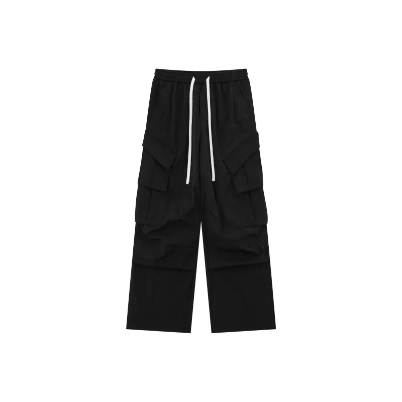 Vine Color Cargo Pants Unisex-0