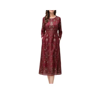 Mapping Long Sleeved Dresses Women's