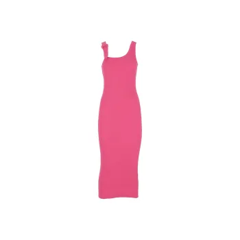 VERSACE JEANS COUTURE Sleeveless Dress Women's Bright Pink