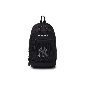 MLB New York Yankees Nylon Sling Bag Regular Kids' Black