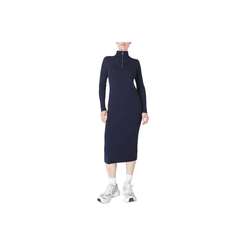 Sweaty Betty Frame Long-Sleeved Dresses Women's Marine Blue-0