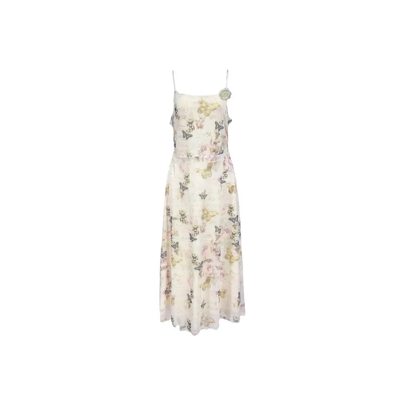 MOPB Slip Dresses Women's Floral-0