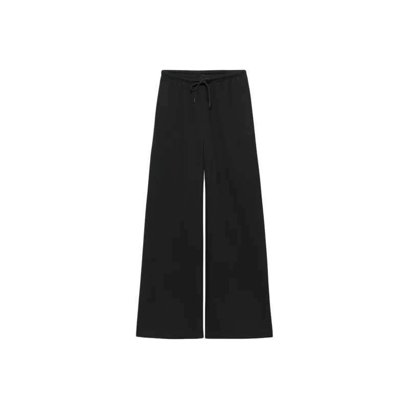 ARITZIA Cozy Sweatfleece Mega FlutterTM Sweatpant Knitted Sweatpants Women's Black-0