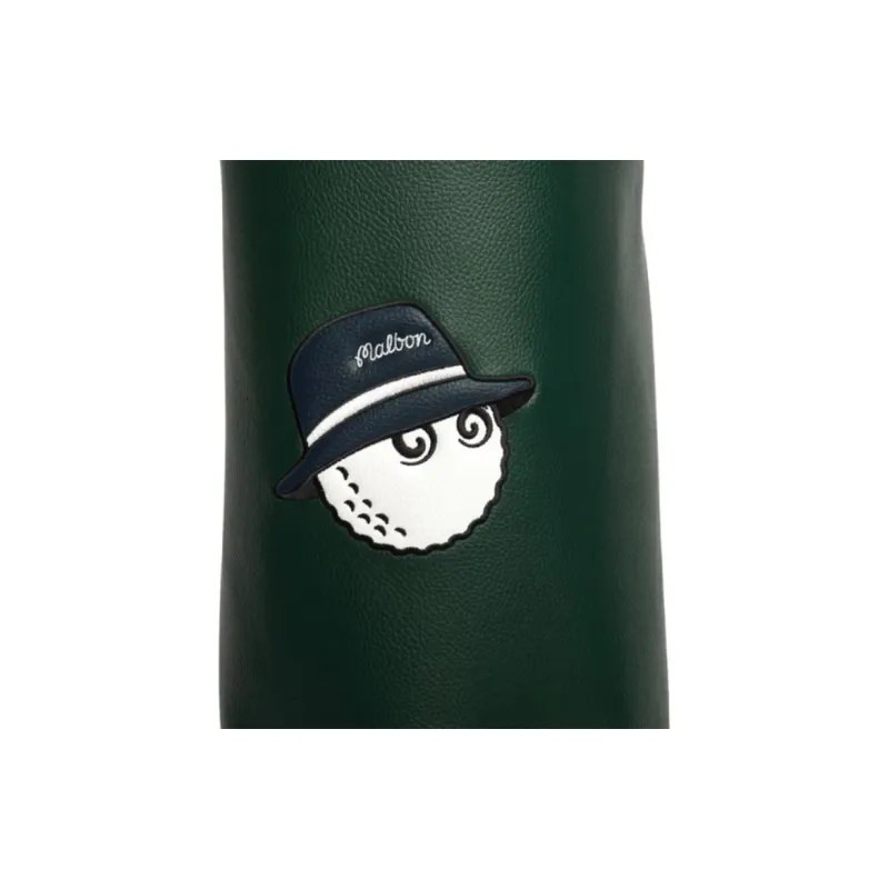 Malbon Golf Polyurethane Storage Bag Unisex White-11