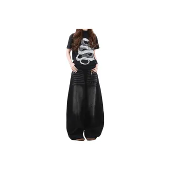 CUWU Jeans Unisex Black