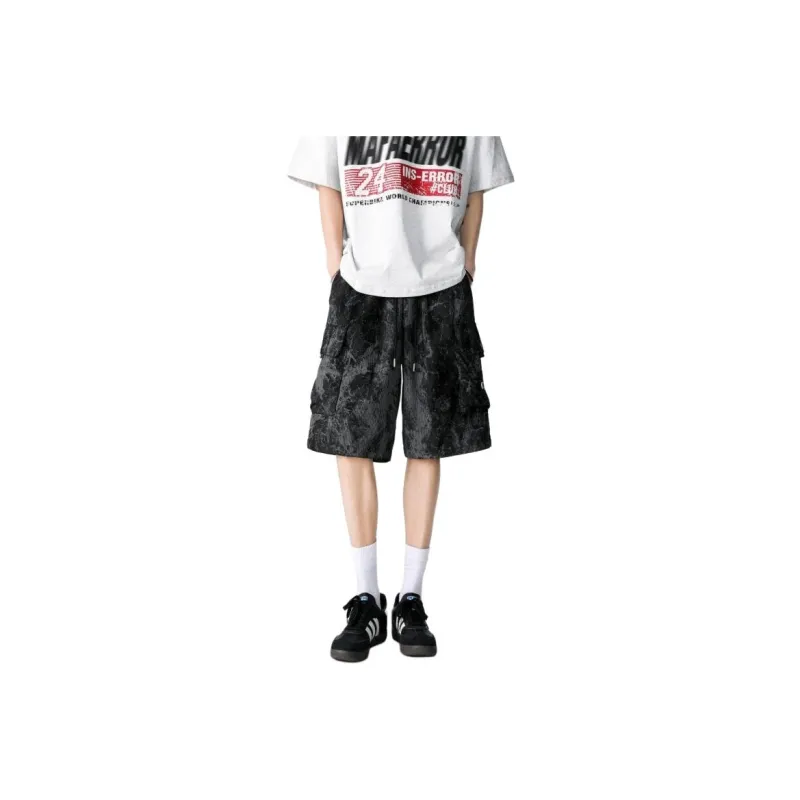 Teddy Zoo Cargo Shorts Unisex-2