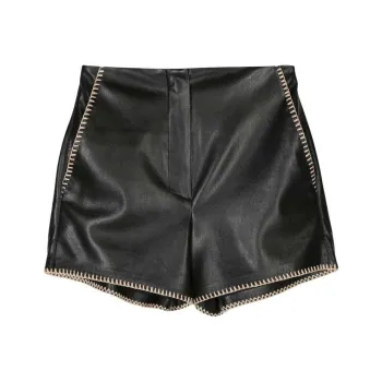 NANUSHKA SS24 Casual Shorts Women's Black