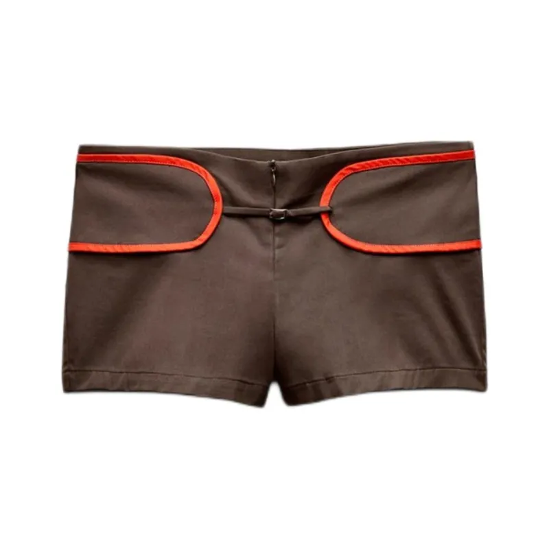 ZARA Casual Shorts Women's Brown-0