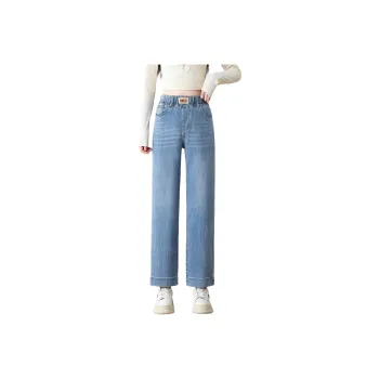 ORIGIN Jeans Women's Light Blue Ankle Length Pants