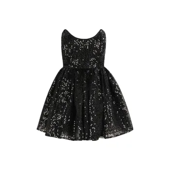 Selkie Collection FW23 Sleeveless Dress Women's Black