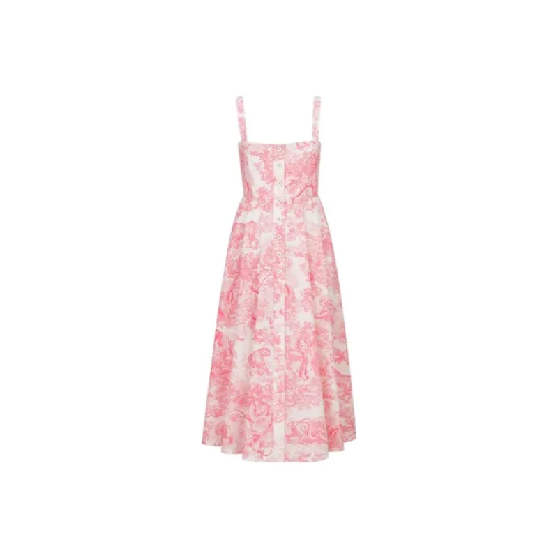 DIOR All Over Printed Sleeveless Dress-0
