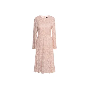 ROEYSHOUSE Long Sleeved Dresses Women's Light Pink
