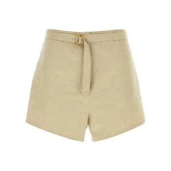 PRADA Elasticated Waistband Belted Shorts