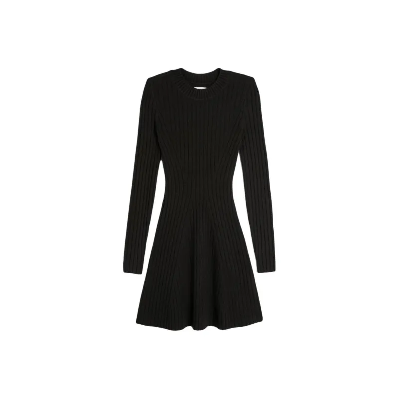 Hollister Long-Sleeved Dresses Women's Black-0